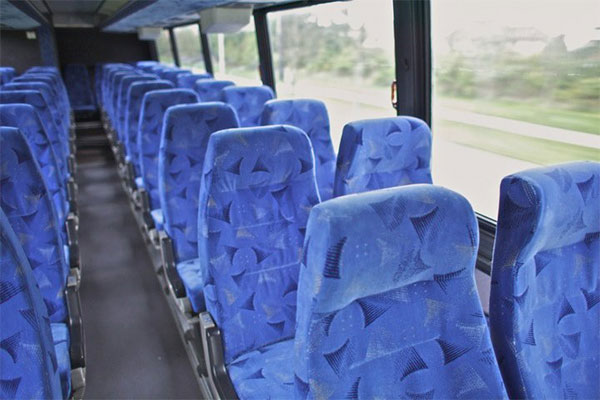 Dallas 56 Passenger Motor Coaches Interior